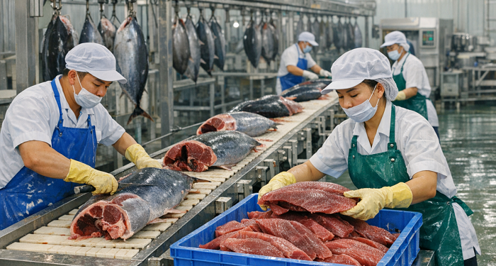 Nguyên liệu cá ngừ tăng giá tại nhiều khu vực do nguồn cung khan hiếm