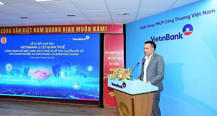 VietinBank ký kết hợp tác với Cục Thuế đồng hành cùng hộ kinh doanh, cá nhân kinh doanh, doanh nghiệp thúc đẩy chuyển đổi số